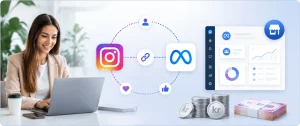 Koble Instagram kontoen din til en meta bedriftsprofil