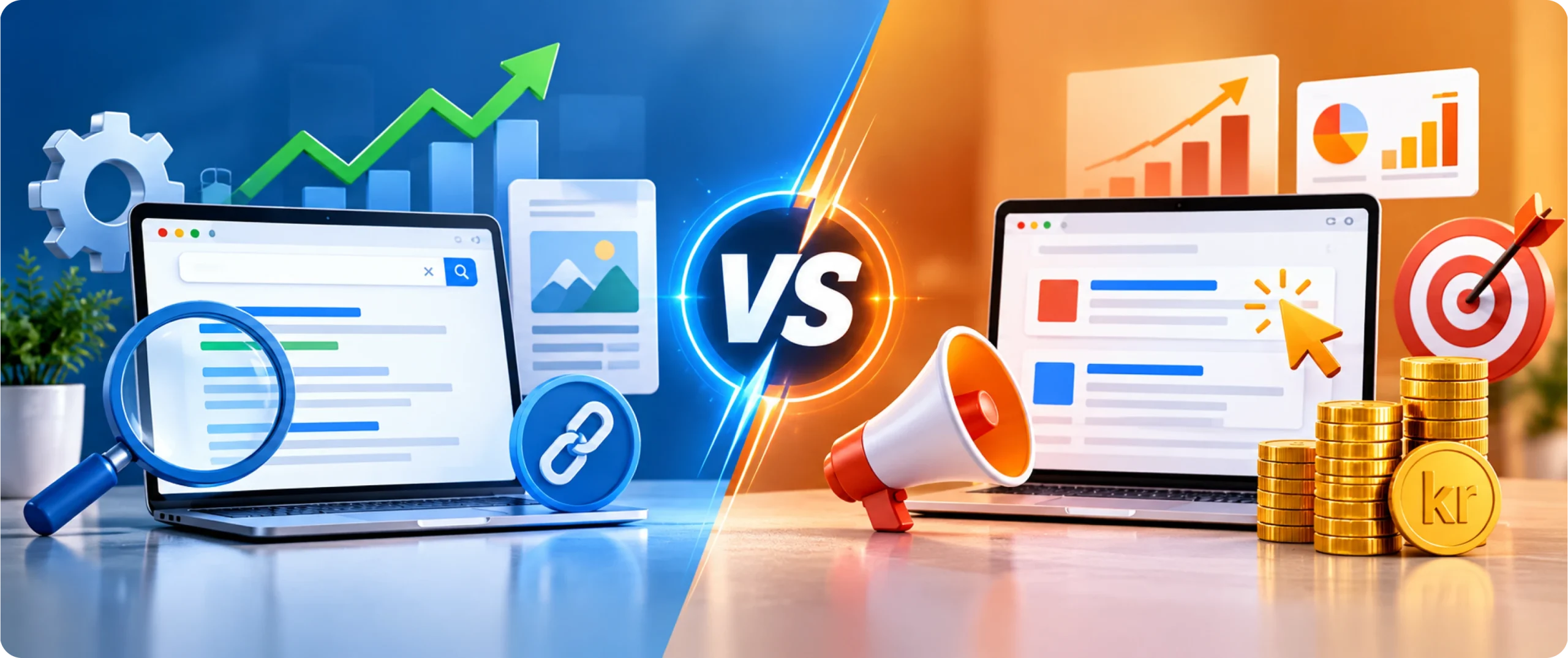 SEO vs. SEM: Hva er forskjellen?